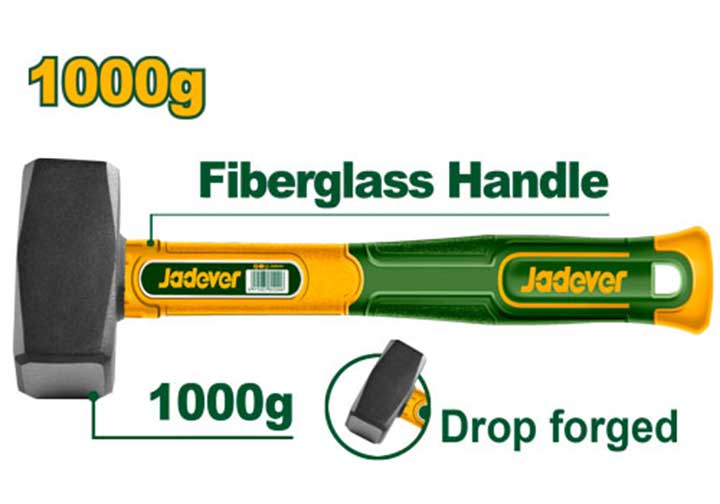 1000g Búa tạ cán nhựa Jadever JDHM2310