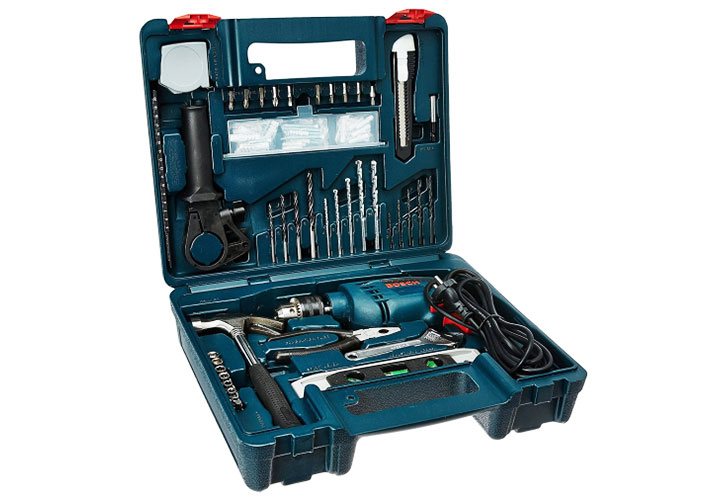 13mm Bộ máy khoan động lực 600W 100 chi tiết Bosch GSB 600V (GSB600V)