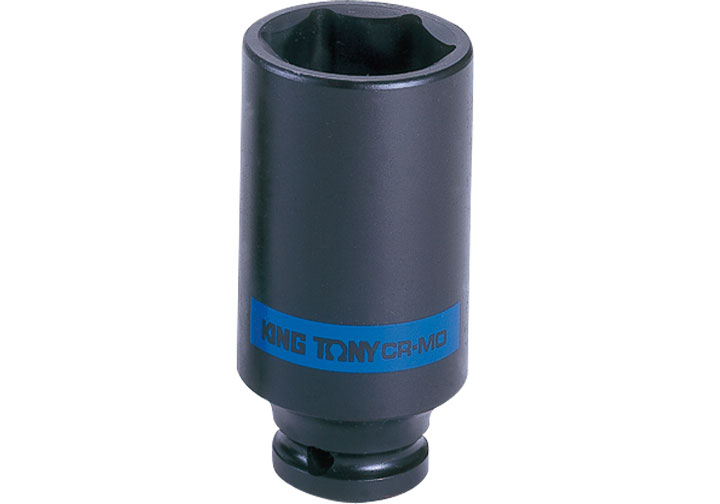 15mm Đầu tuýp đen 6 góc 1/2" dài 80mm Kingtony 443515M