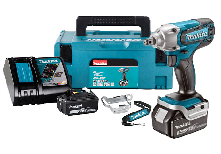 18V Máy vặn bu lông 1/2" dùng pin Makita DTW190RFJX