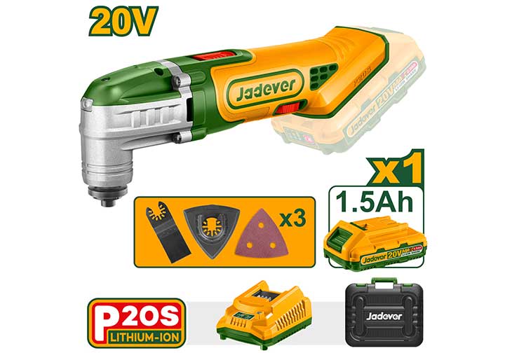 20V Máy cắt góc đa năng dùng pin Jadever JDMUP5021