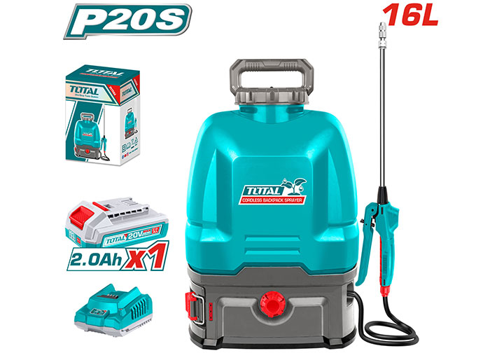 20V Máy phun thuốc 16L dùng pin (nguyên bộ) Total TSPLI20162