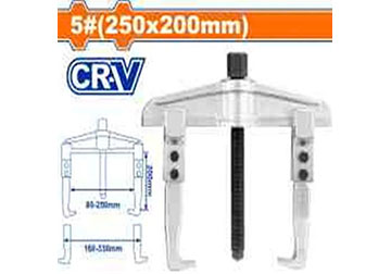 250x200mm Cảo hai chấu chữ H trượt Wadfow WGP4A05