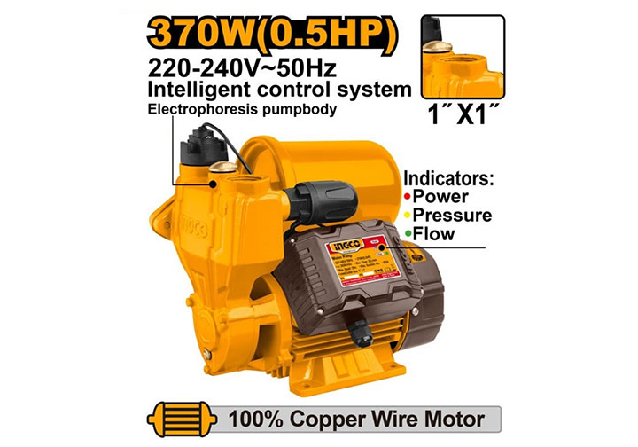 370W Máy bơm nước tự mồi Ingco VPZ3708