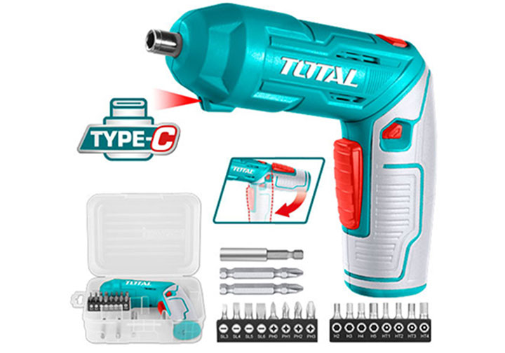 4V Máy siết vít 4N.m dùng pin Total TSDLI0442