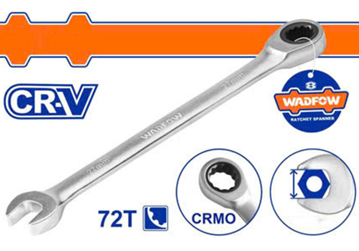 7mm Cờ lê vòng miệng tự động Wadfow WSA5107