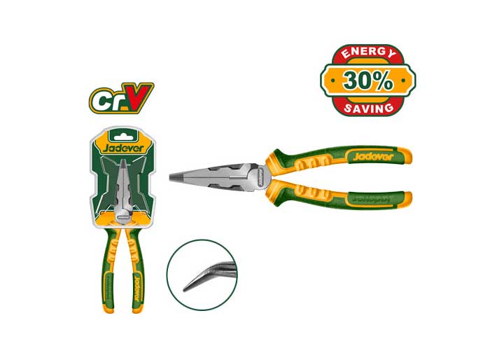 8" Kìm mũi cong Jadever JDPL4718