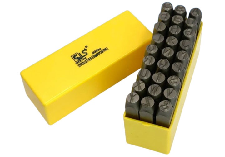 Bộ đột chữ xuôi 3mm LS